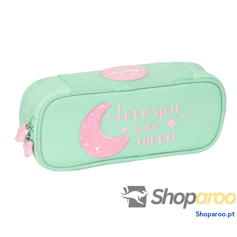 Estojo BlackFit8 Moon Verde 22 x 5 x 8 cm