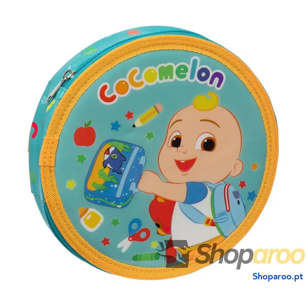 Estojo CoComelon Back to class Azul Claro (18 Peças)
