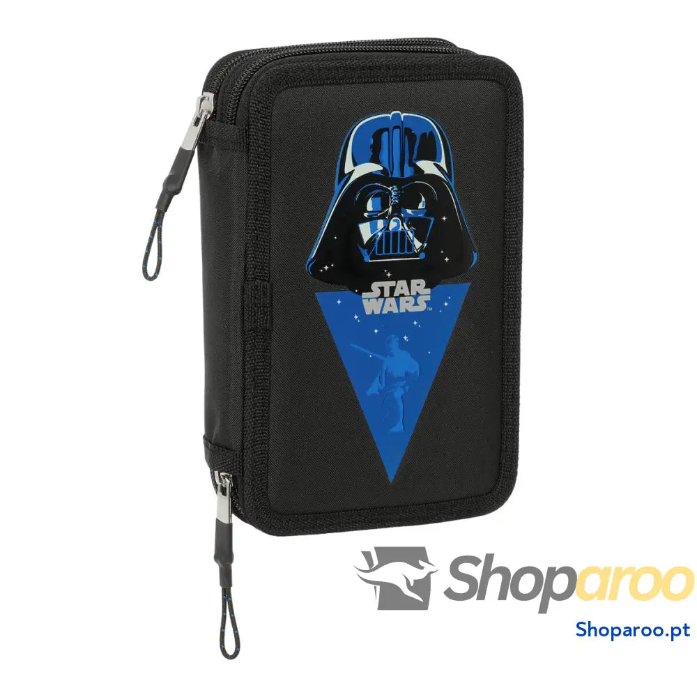 Estojo Duplo Star Wars Rebellion Preto 12.5 x 19.5 x 4 cm Estojo Duplo 29 Peças
