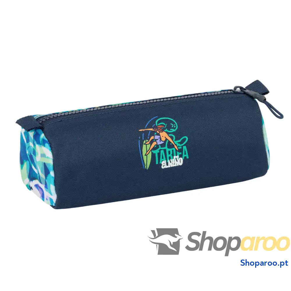 Estojo El Niño Kook Azul Marinho 21 x 8 x 7 cm