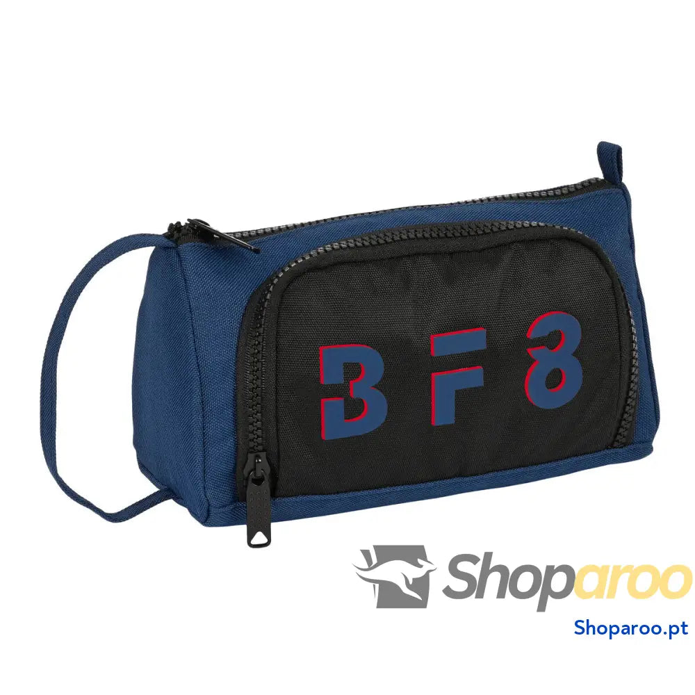 Estojo Escolar com Acessórios BlackFit8 Urban Preto Azul Marinho (32 Peças)