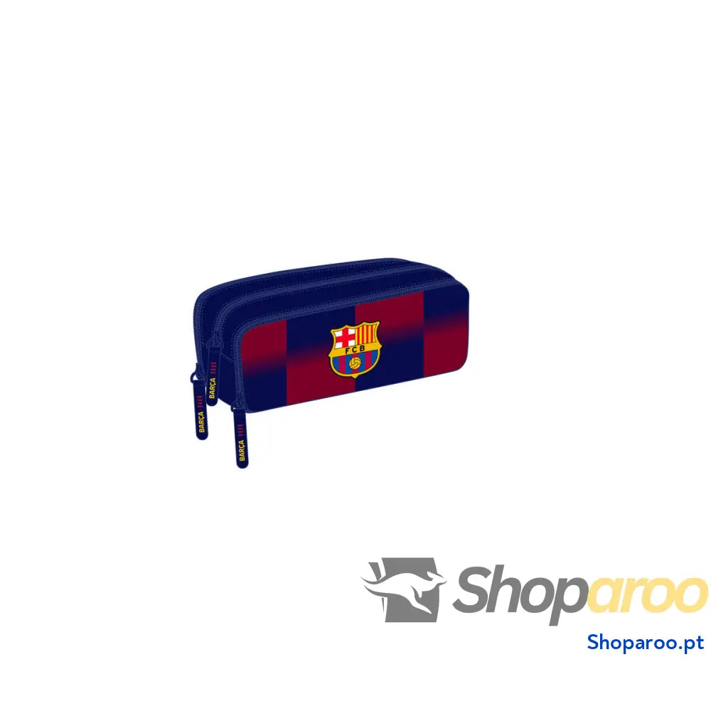 Estojo F.C. Barcelona Azul Grená 21 x 8 x 8 cm