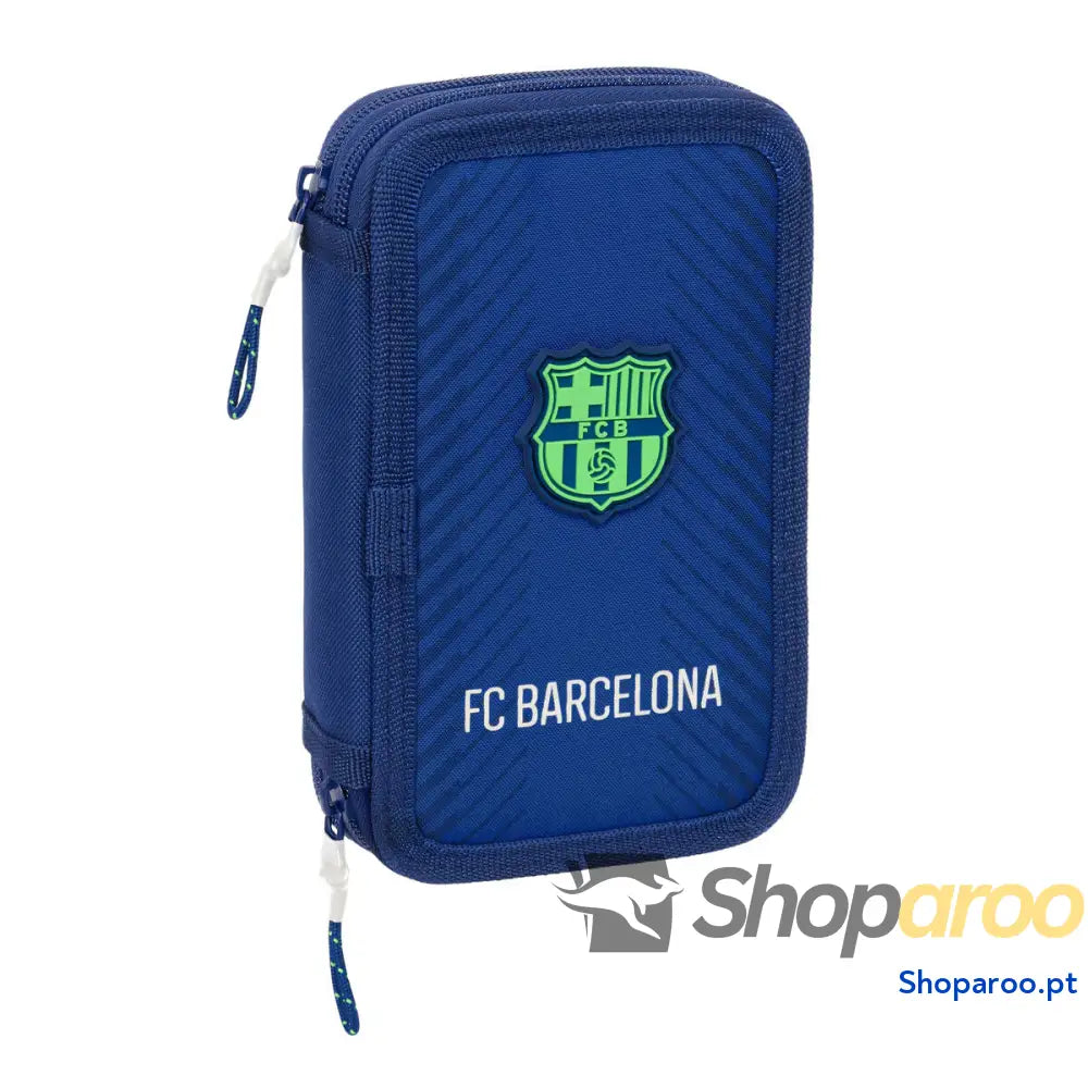 Estojo F.C. Barcelona Azul Marinho 12.5 x 19.5 x 4 cm 29 Peças