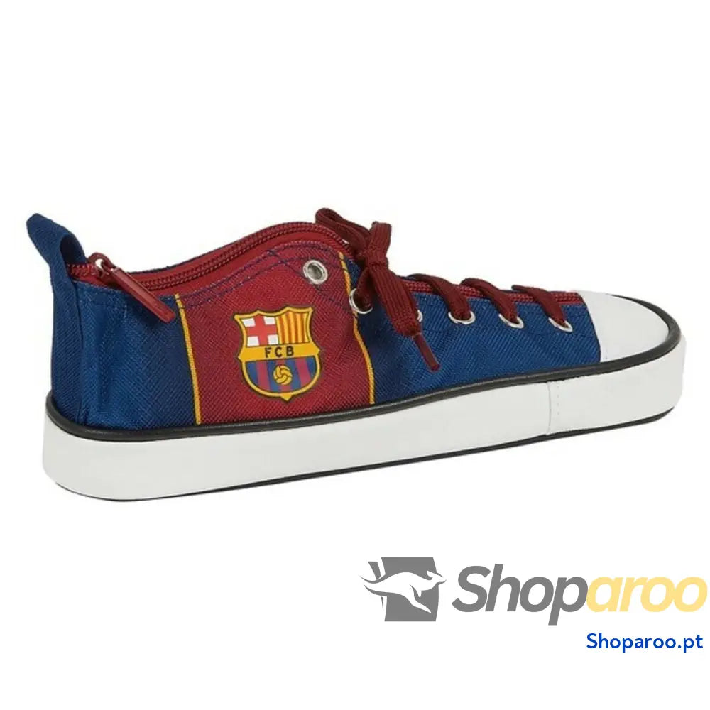 Estojo F.C. Barcelona M830 Grená Azul Marinho (24 x 8 x 8.5 cm)