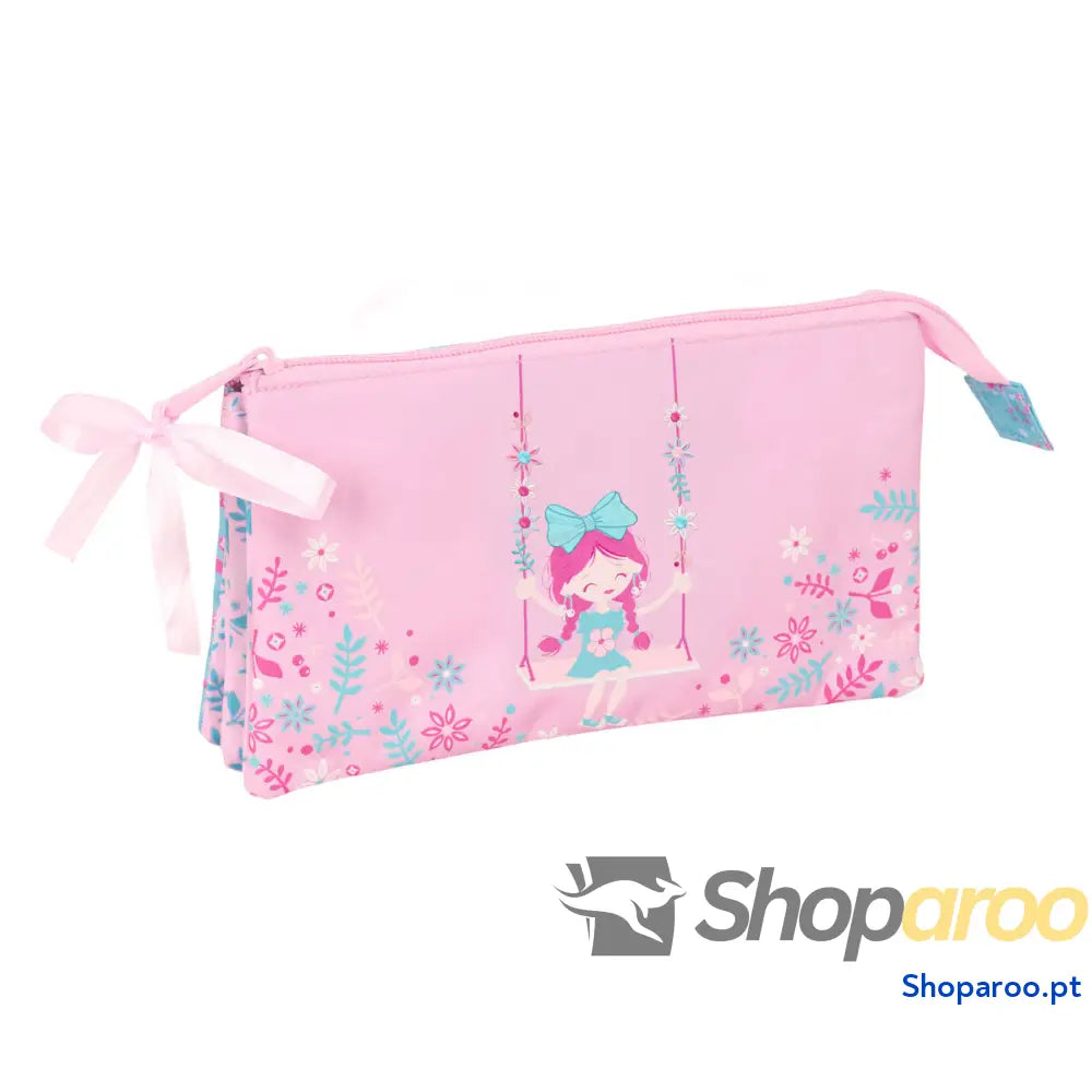 Estojo Glow Lab Swing Multicolor 22 x 12 x 3 cm