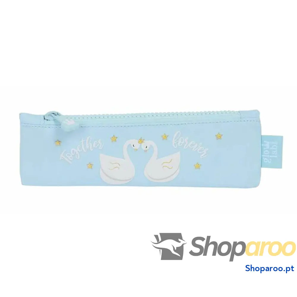 Estojo Glowlab Kids Azul 20 x 6 x 1 cm Cisne Estreito