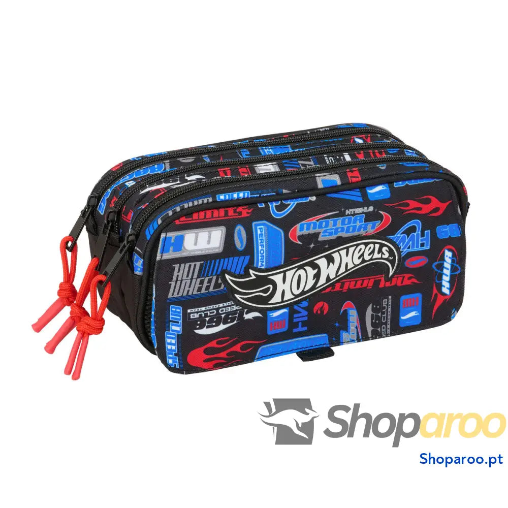 Estojo Hot Wheels Multicolor 21,5 x 10 x 8 cm
