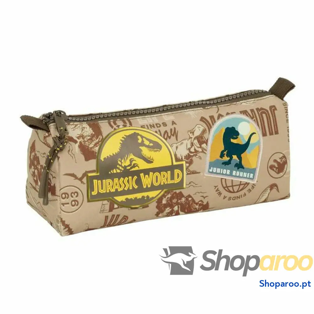 Estojo Jurassic World Bege 21 x 8 x 7 cm