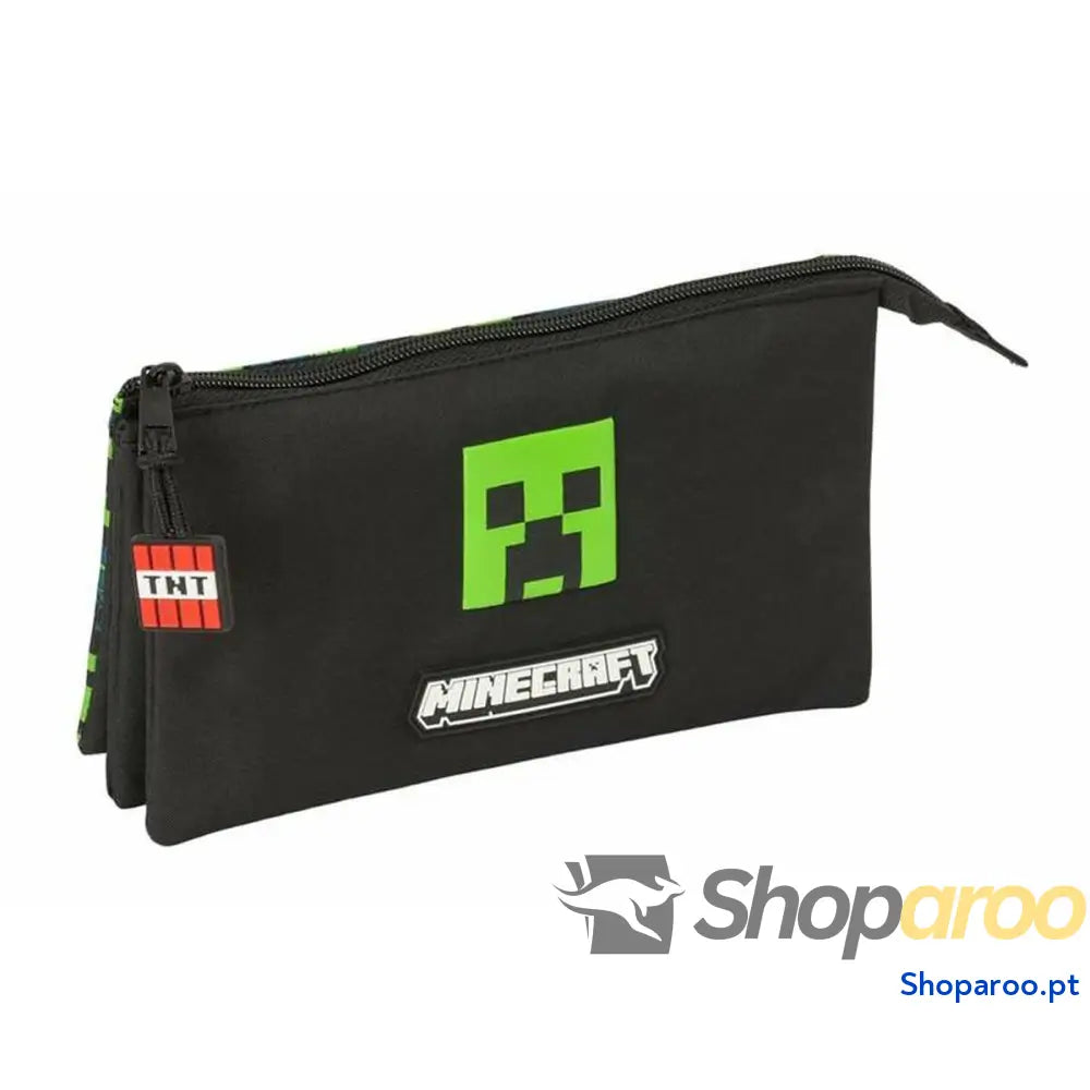 Estojo Minecraft Tnt Multicolor 22 x 12 x 3 cm