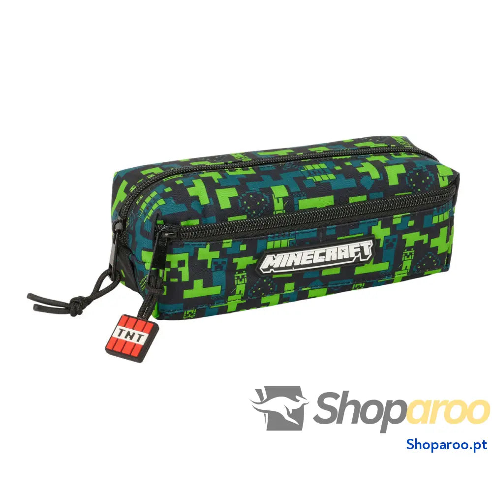 Estojo Minecraft Tnt Multicolor 22 x 8,5 x 6 cm