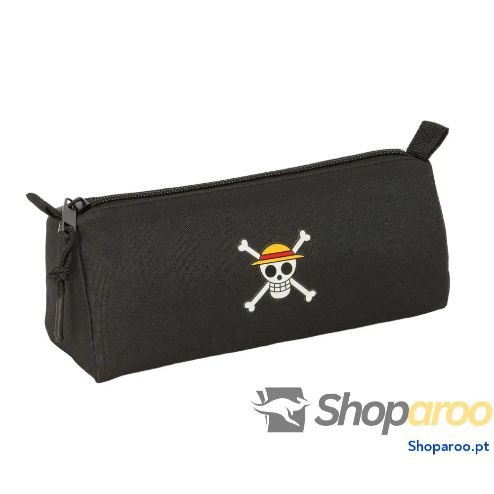 Estojo One Piece Pirates Preto 21 x 8 x 7 cm