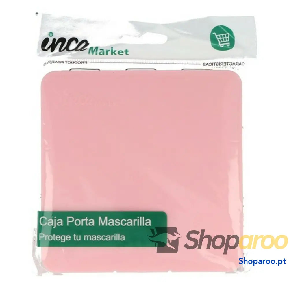 Estojo para Máscaras FFP2 Inca Cor de Rosa