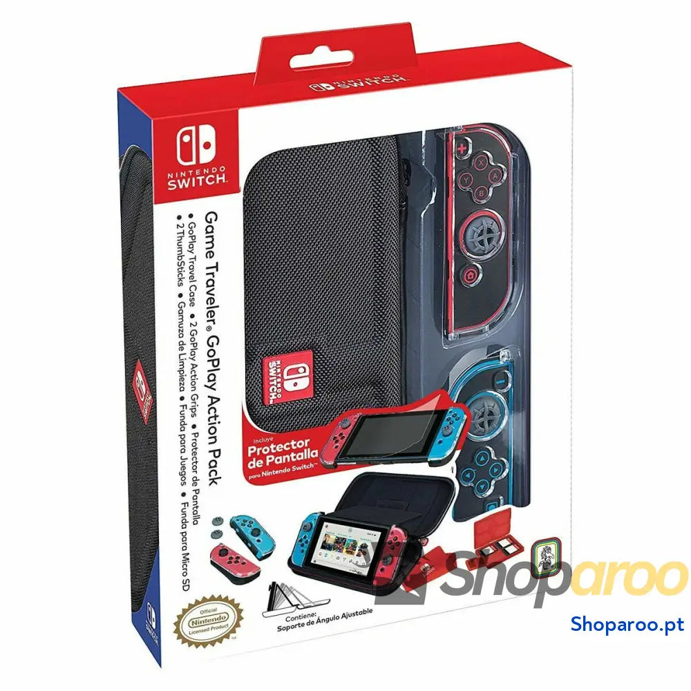 Estojo para Nintendo Switch Blackfire TRAVELER ACTION