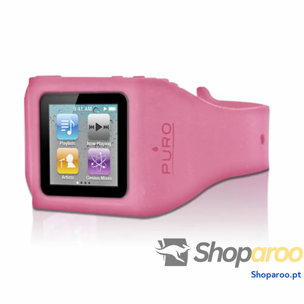 Estojo para Relógio Muvit iPod Nano 6G Cor de Rosa