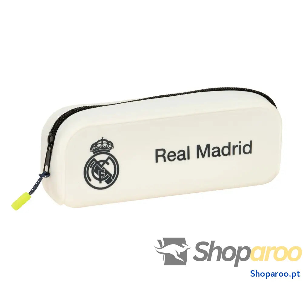 Estojo Real Madrid C.F. Branco 18.5 x 7.5 x 5.5 cm