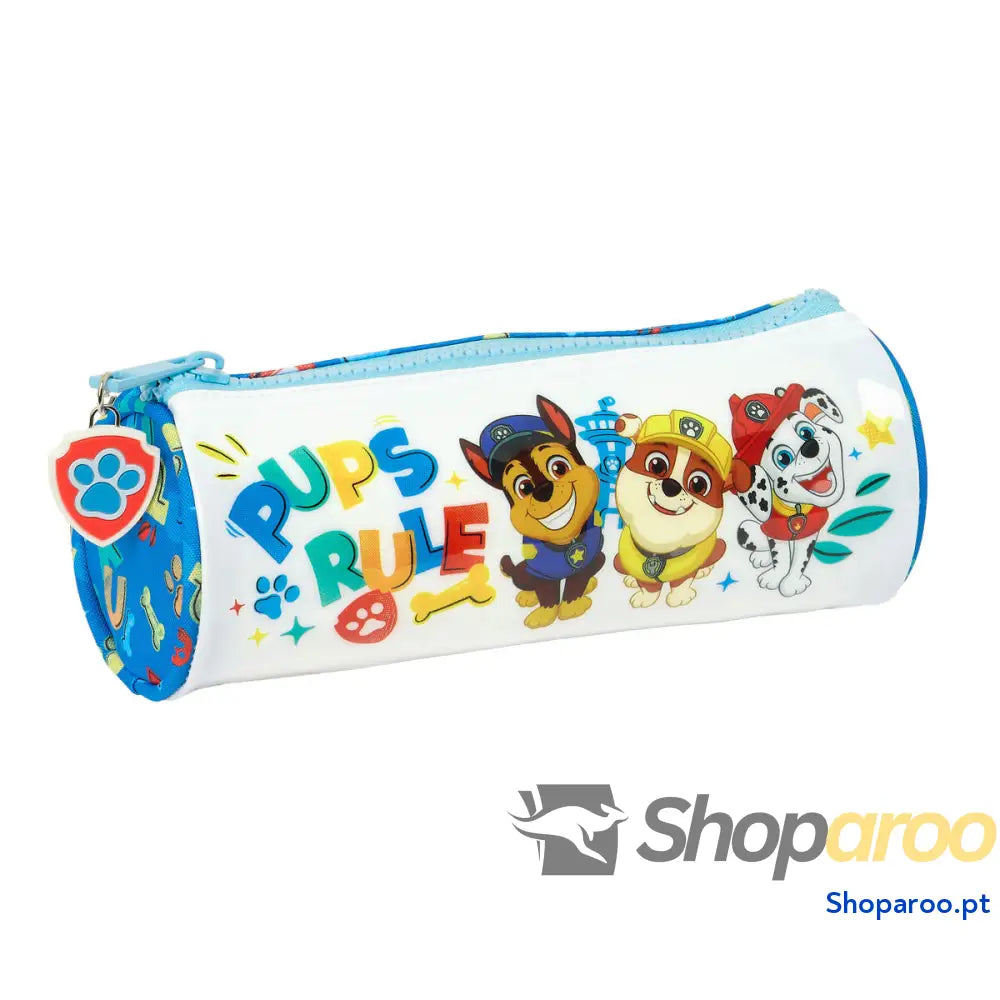 Estojo The Paw Patrol Pups rule Azul 20 x 7 x 7 cm