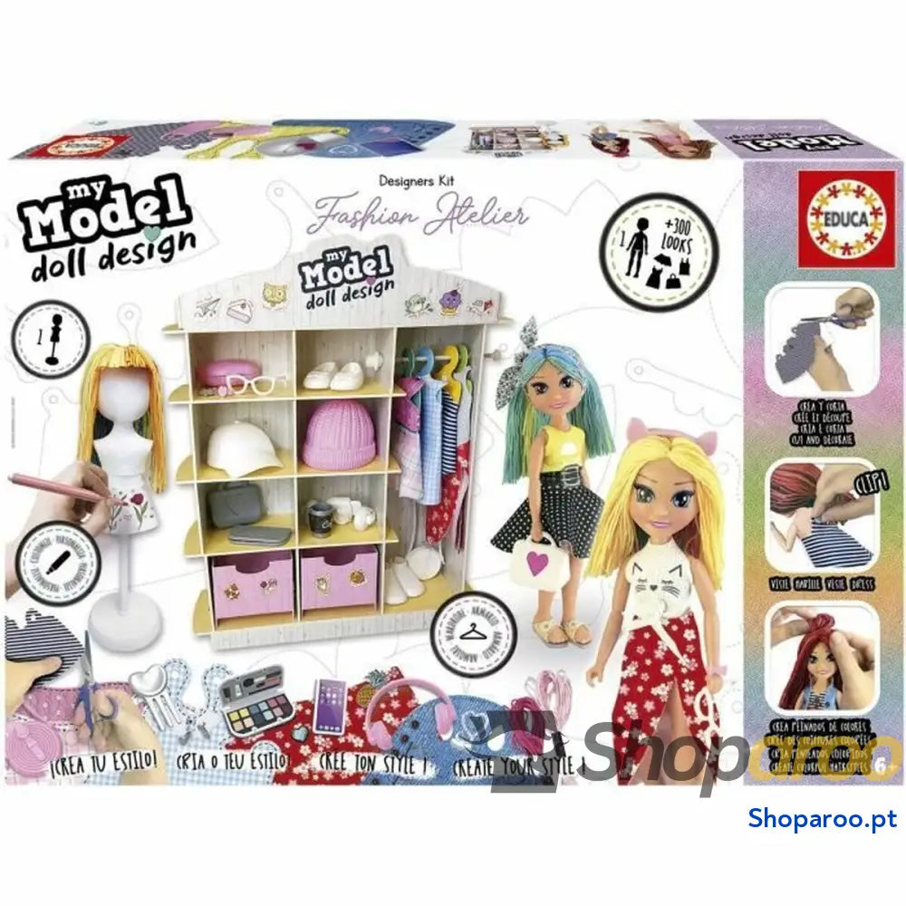 Estudio de Moda Educa My Model Doll Design Fashion Atelier