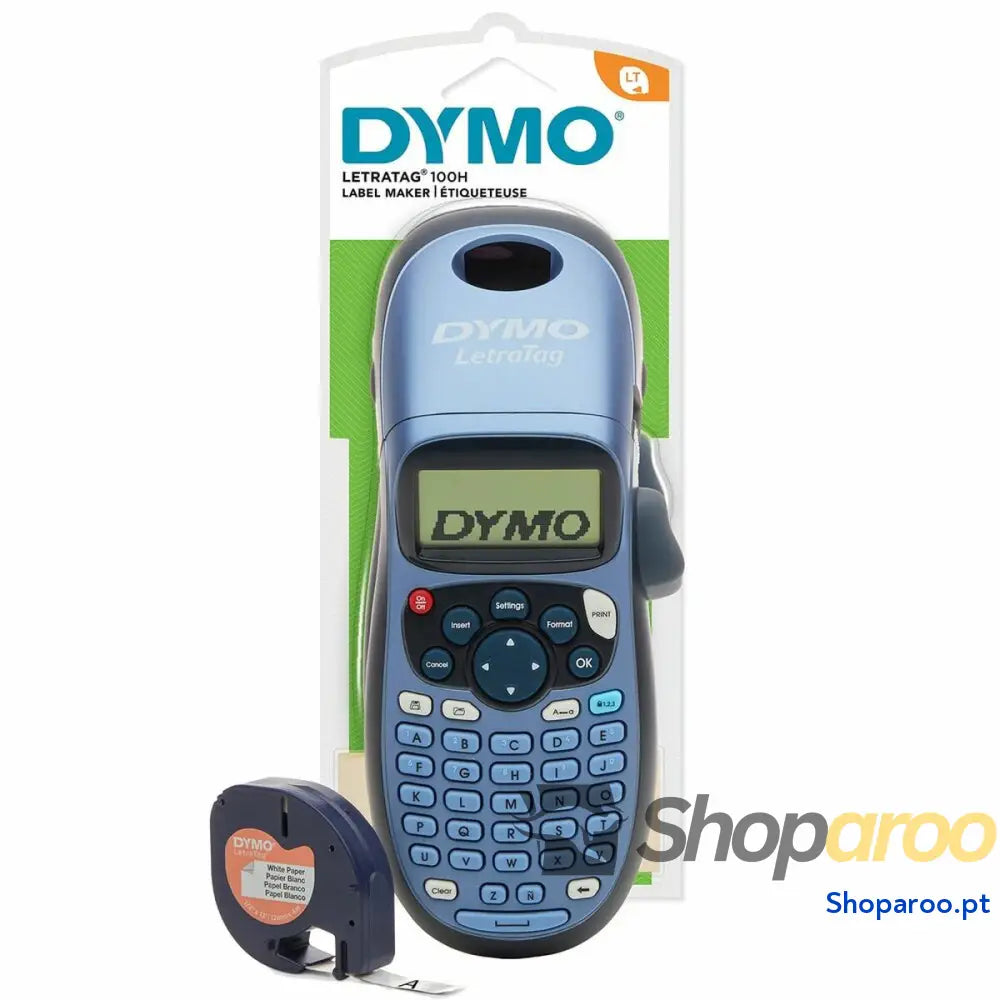 Etiquetadora manual Dymo LT-100H + Tape Azul