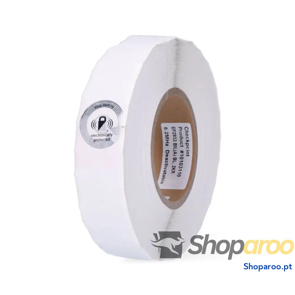 Etiquetas Inteligentes NFC Checkpoint 10103110 Tamper 2933 Antirroubo 2000 Unidades Ø 3,3 cm