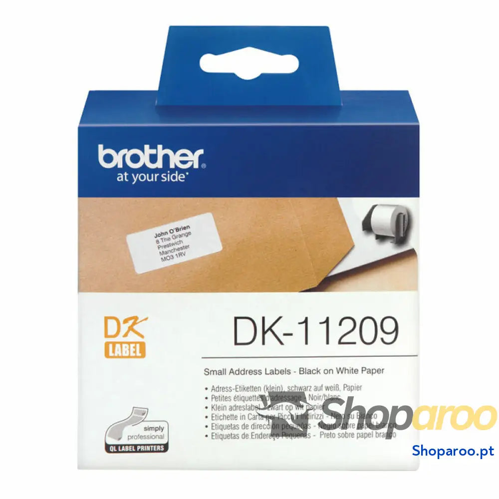 Etiquetas para Impressora Brother DK-11209 (62 x 29 mm)