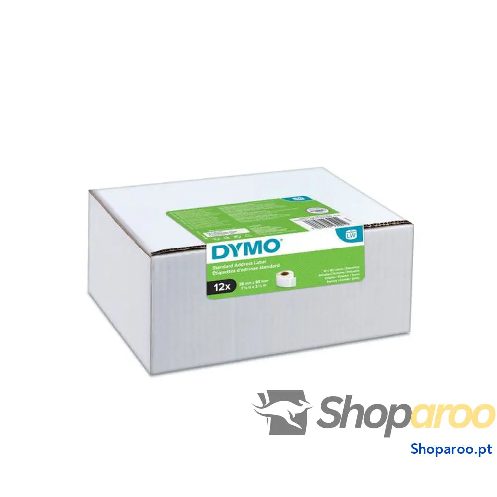 Etiquetas para Impressora Dymo 2093091 Branco Preto/Branco (12 Unidades)