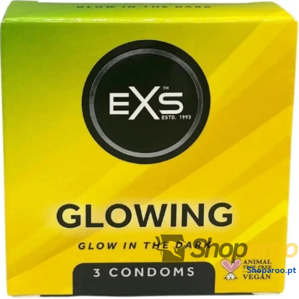 EXS CONDOMS - BRILHA NO ESCURO