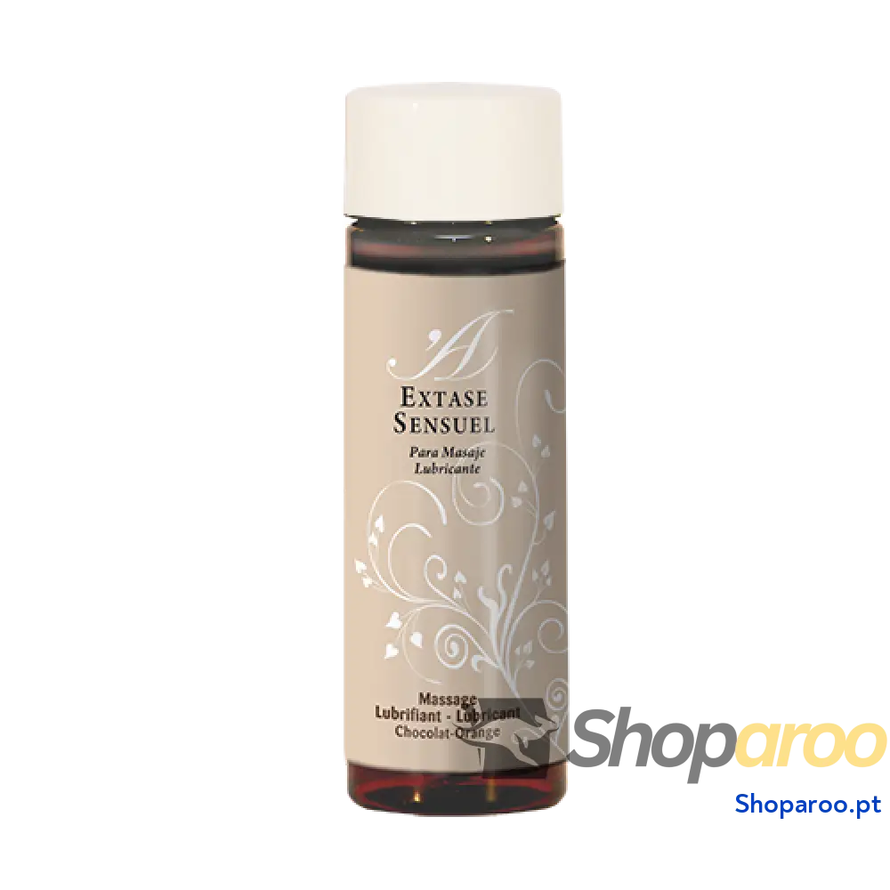 EXTASE SENSUAL LUBRIFICANTE CHOCOLATE E LARANJA 100 ML