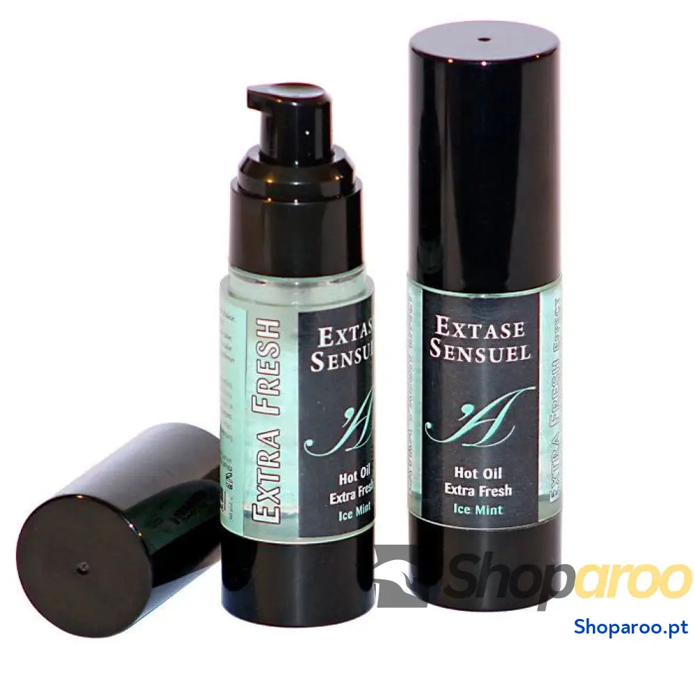 EXTASE SENSUAL - ÓLEO DE MASSAGEM COM EFEITO GELO EXTRA FRESCO 30 ML