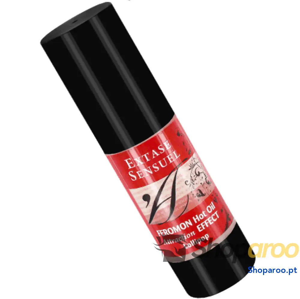 EXTASE SENSUAL - ÓLEO DE MASSAGEM EFEITO AQUECIMENTO COM FEROMONAS PIRULITO 30 ML