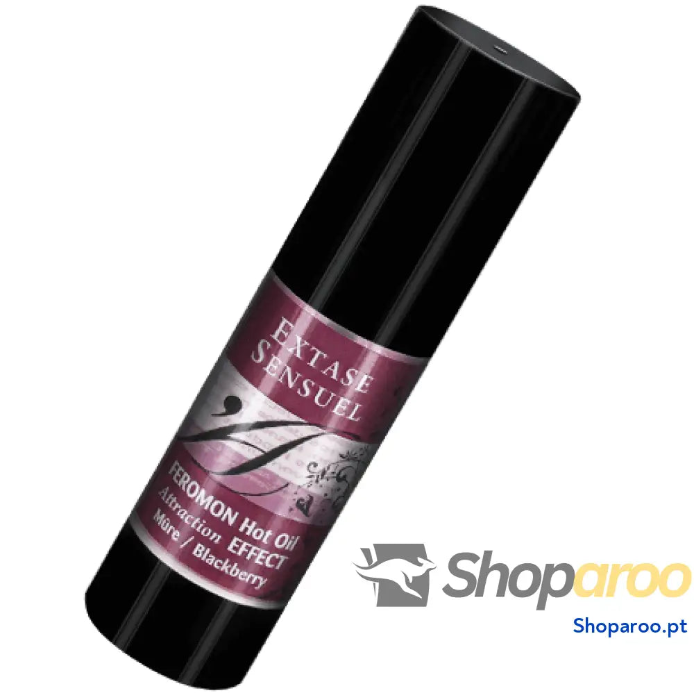 EXTASE SENSUAL - ÓLEO DE MASSAGEM EFEITO DE AQUECIMENTO COM FEROMÔNIOS DE BLACKBERRY 30 ML