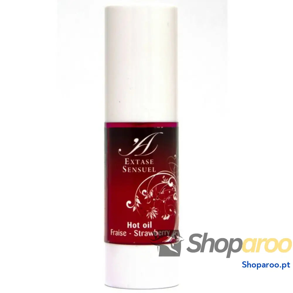 EXTASE SENSUAL - ÓLEO ESTIMULANTE DE CALOR DE MORANGO 30 ML