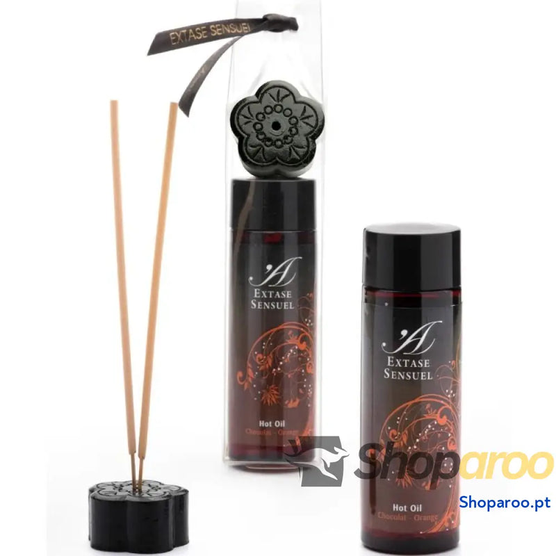 EXTASE SENSUAL - ÓLEO ESTIMULANTE DE CHOCOLATE E LARANJA 100 ML