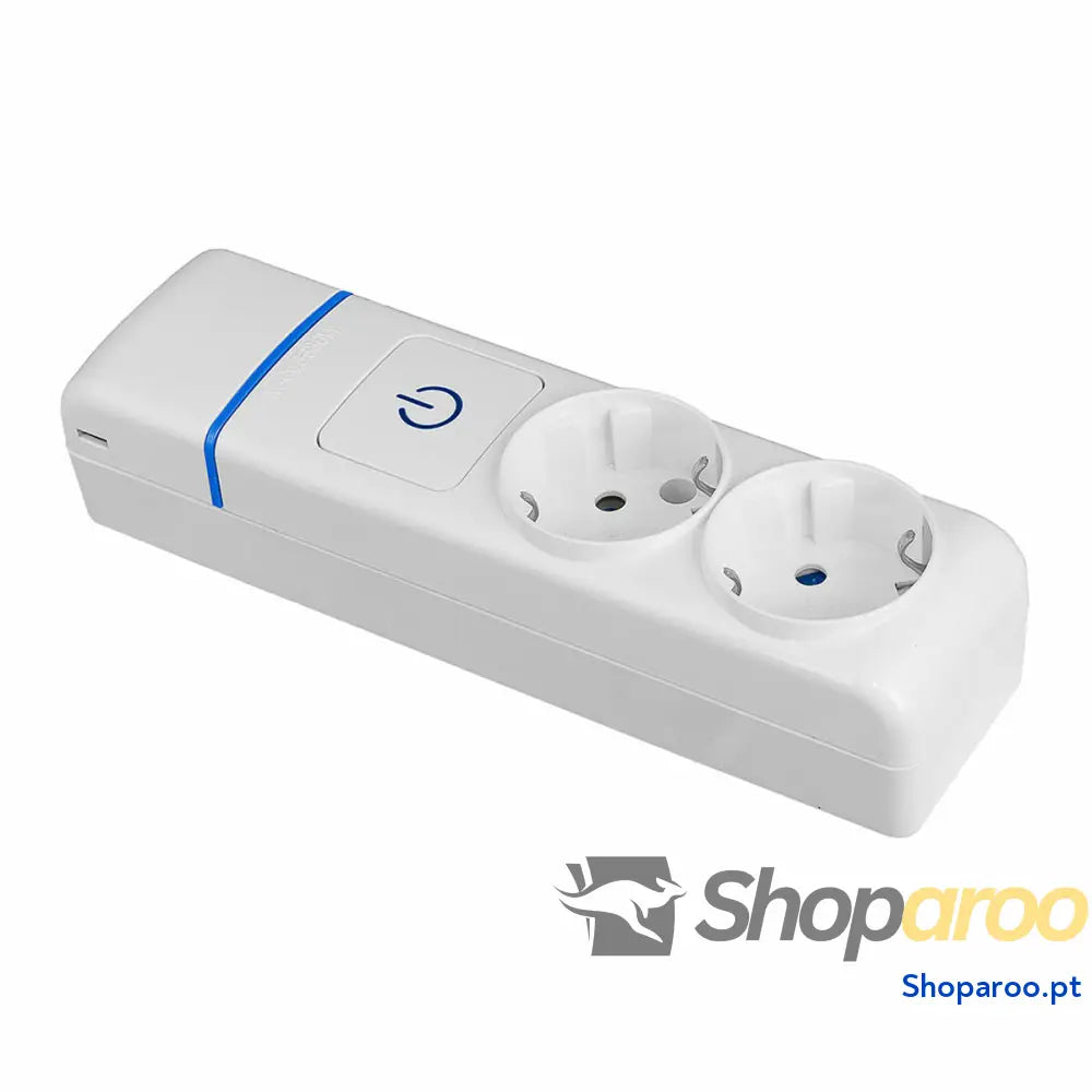 Extensão com 2 tomadas com interruptor Solera 8002pil 250 V 16 A