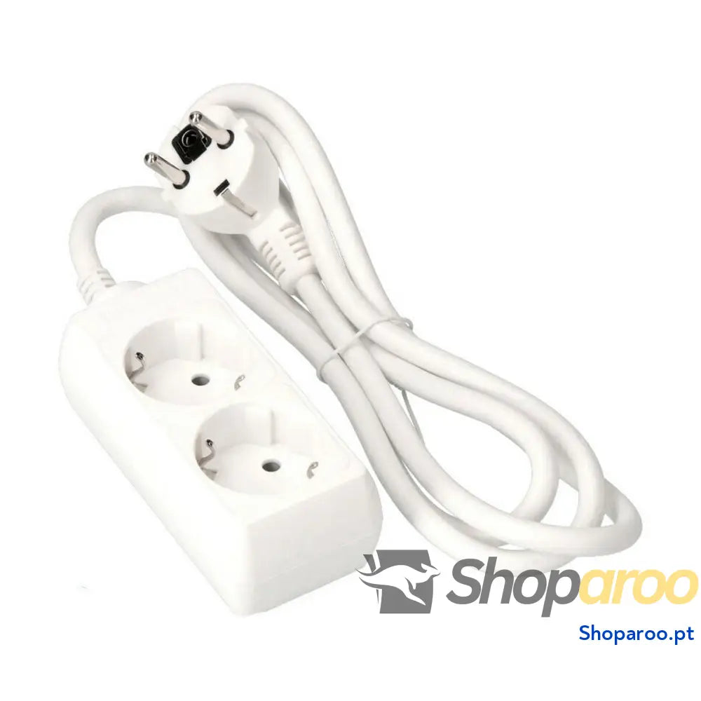 Extensão com 2 Tomadas sem Interruptor EDM 41015 Schuko (1,5 m)