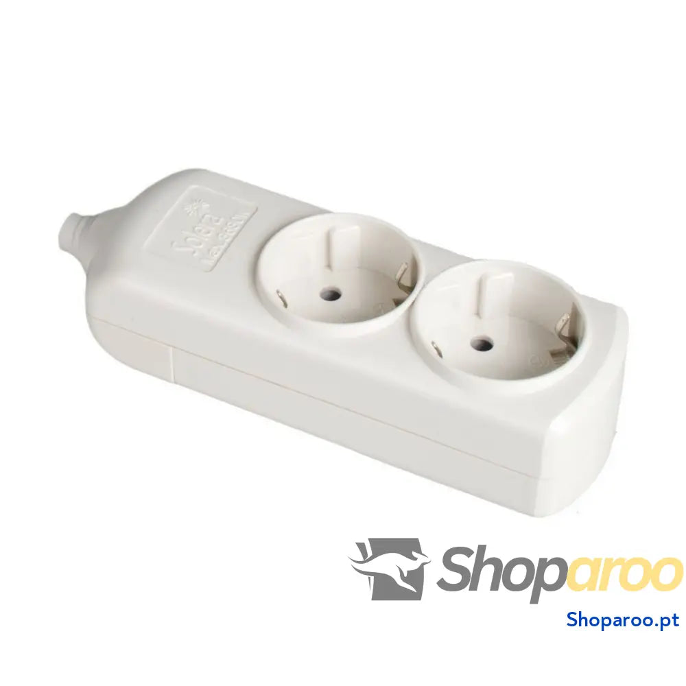 Extensão com 2 Tomadas sem Interruptor Solera 8002 Bipolar 3500 W 250 V 16 A