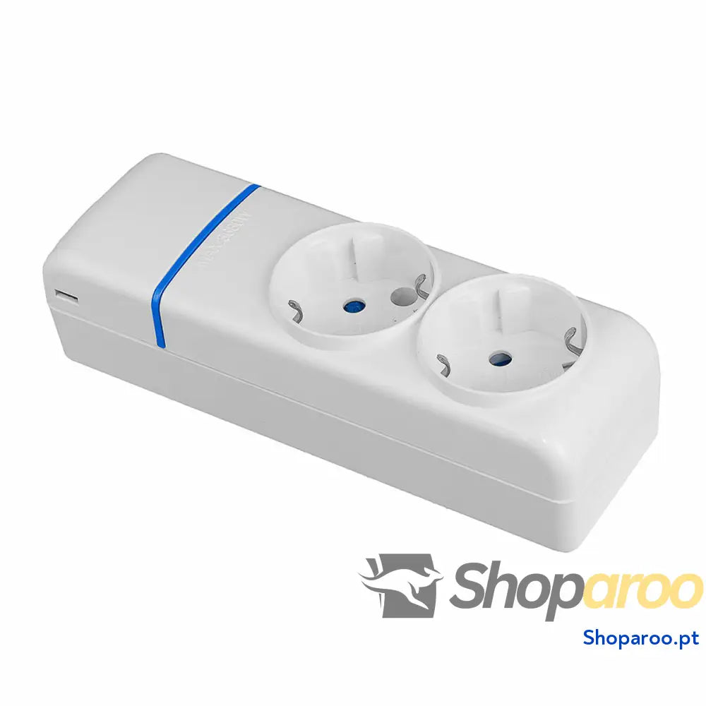 Extensão com 2 Tomadas sem Interruptor Solera 8002p 250 V 16 A