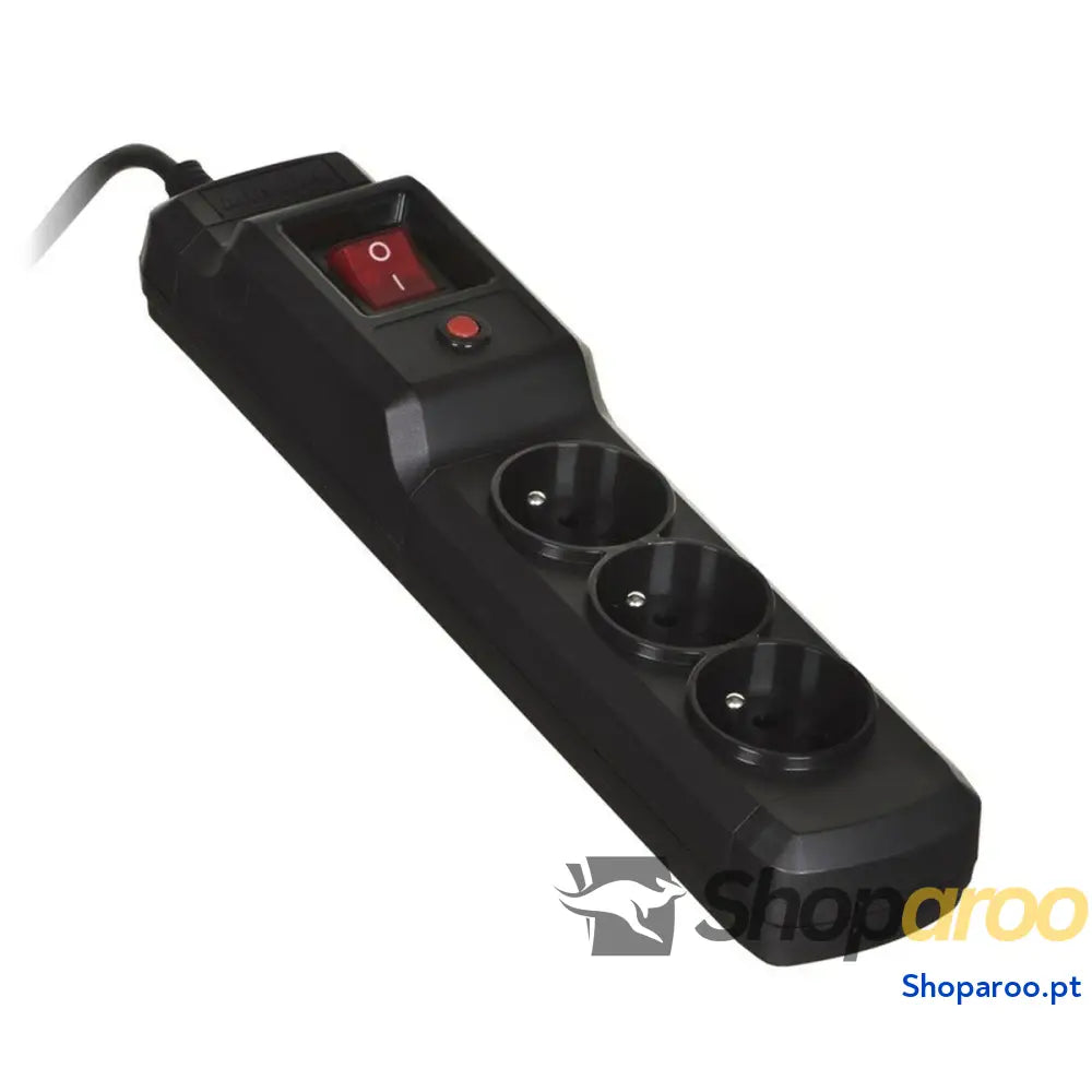 Extensão com 3 tomadas com interruptor Activejet COMBO 3GN (3 m)