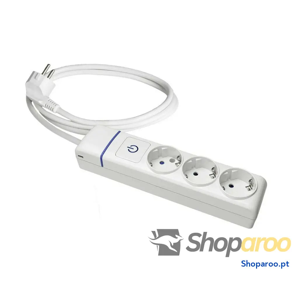 Extensão com 3 tomadas com interruptor Solera 8013pil (1,5 m)