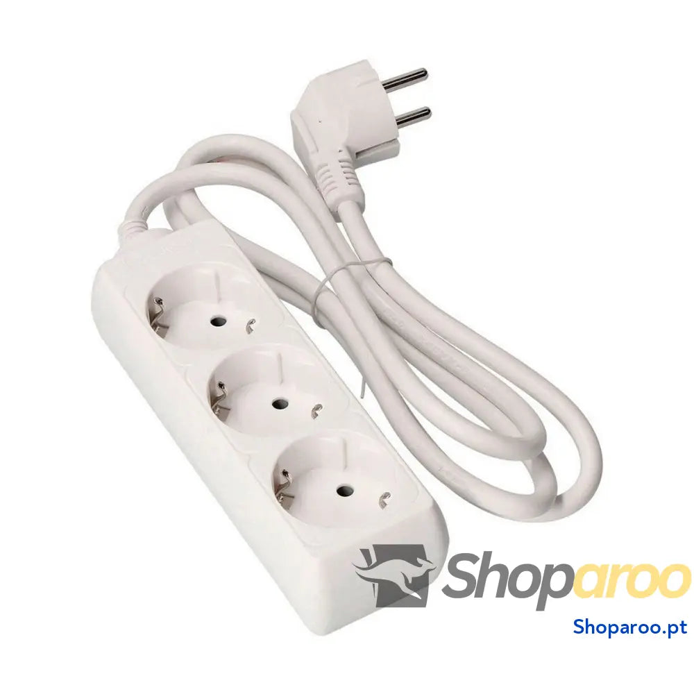 Extensão com 3 Tomadas sem Interruptor EDM 41002 Schuko (1,5 m)