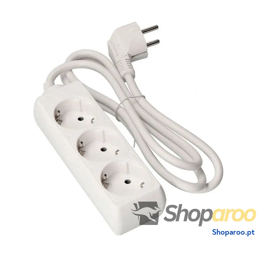 Extensão com 3 Tomadas sem Interruptor EDM 41033 Schuko (3 m)