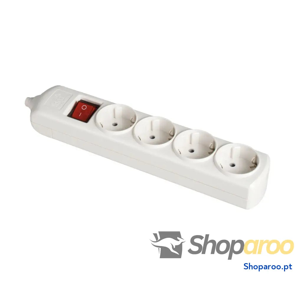 Extensão com 4 tomadas com interruptor Solera 8004il 3500 W 16 A