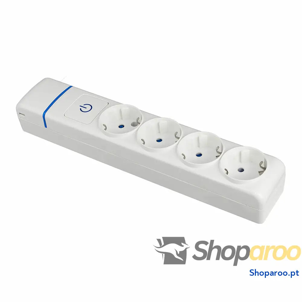 Extensão com 4 tomadas com interruptor Solera 8004pil 250 V 16 A