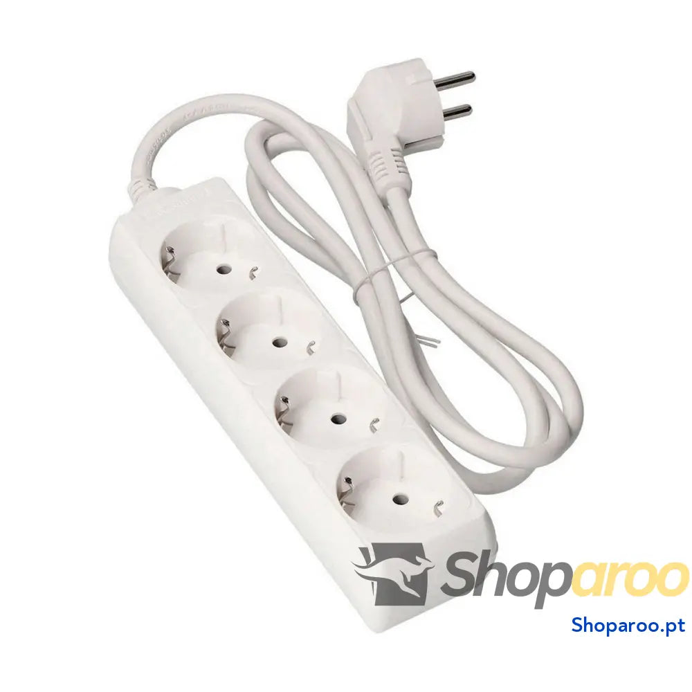 Extensão com 4 Tomadas sem Interruptor EDM 41004 Schuko (1,5 m)