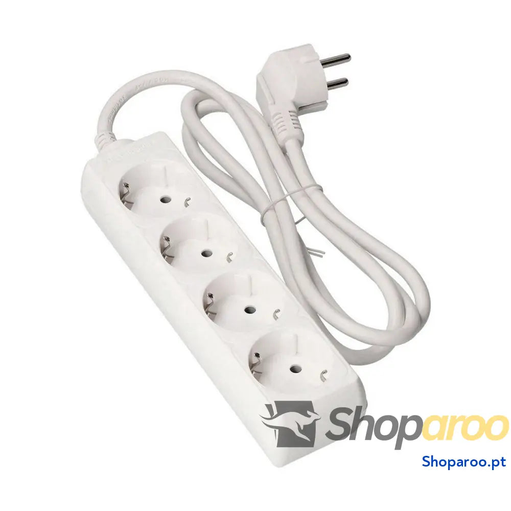 Extensão com 4 Tomadas sem Interruptor EDM 41034 Schuko (3 m)
