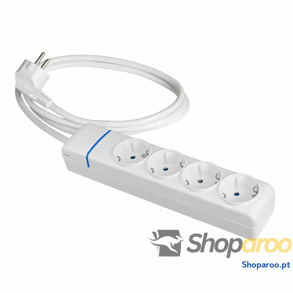 Extensão com 4 Tomadas sem Interruptor Solera 8014p 250 V 16 A (1,5 m)