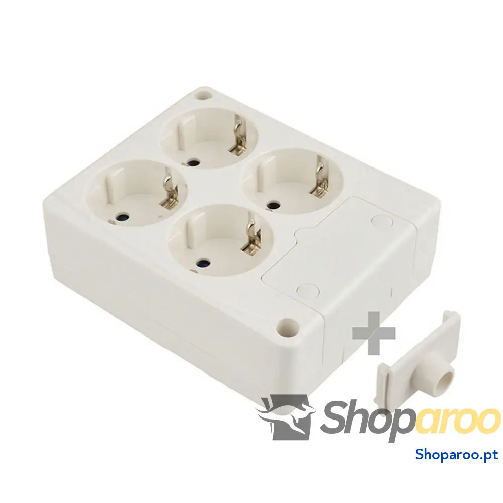 Extensão com 4 Tomadas sem Interruptor Solera 8104