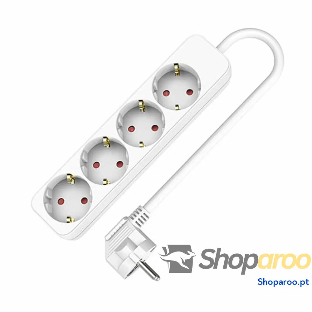 Extensão com 4 Tomadas sem Interruptor TM Electron (1,5 m)