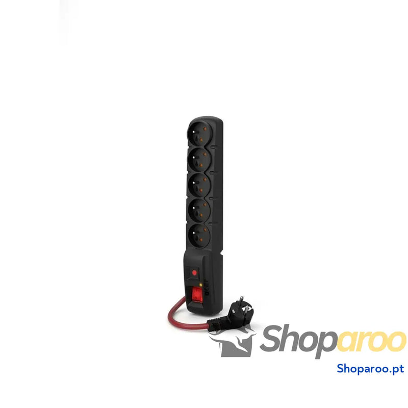 Extensão com 5 Tomadas com Interruptor Acar W2389 (1,5 m)