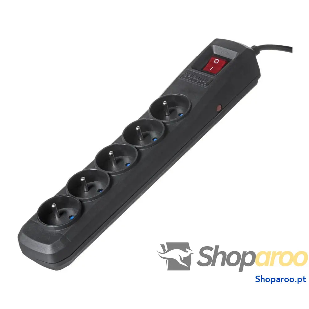 Extensão com 5 Tomadas com Interruptor Activejet ACP-5GN (3 m)