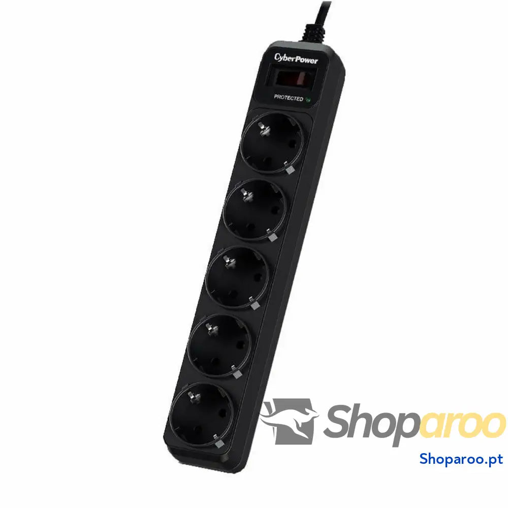 Extensão com 5 Tomadas com Interruptor Cyberpower B0520SC0-DE (1,8 m)